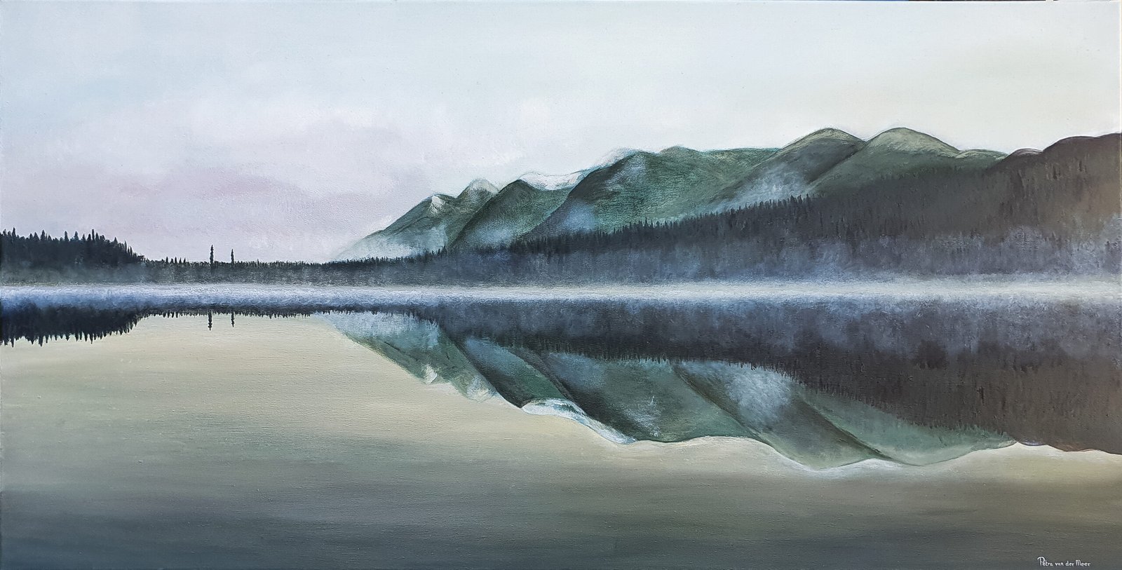 Mist | 60 x 120 cm | olieverf | verkocht